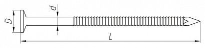 Гвозди ершеные (ч.7811-7383)