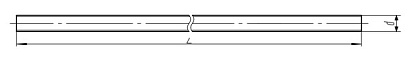 Шпильки резьбовые DIN 975 (ТУ BY 400024166.017-2011)